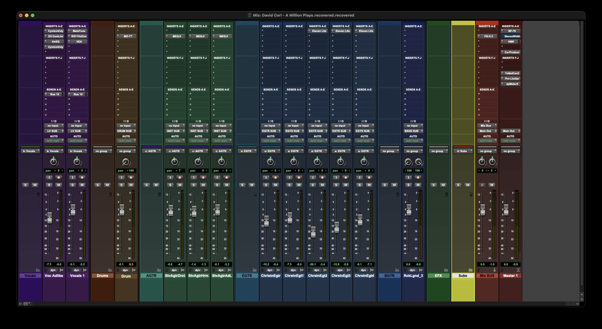 Mixer 1 View